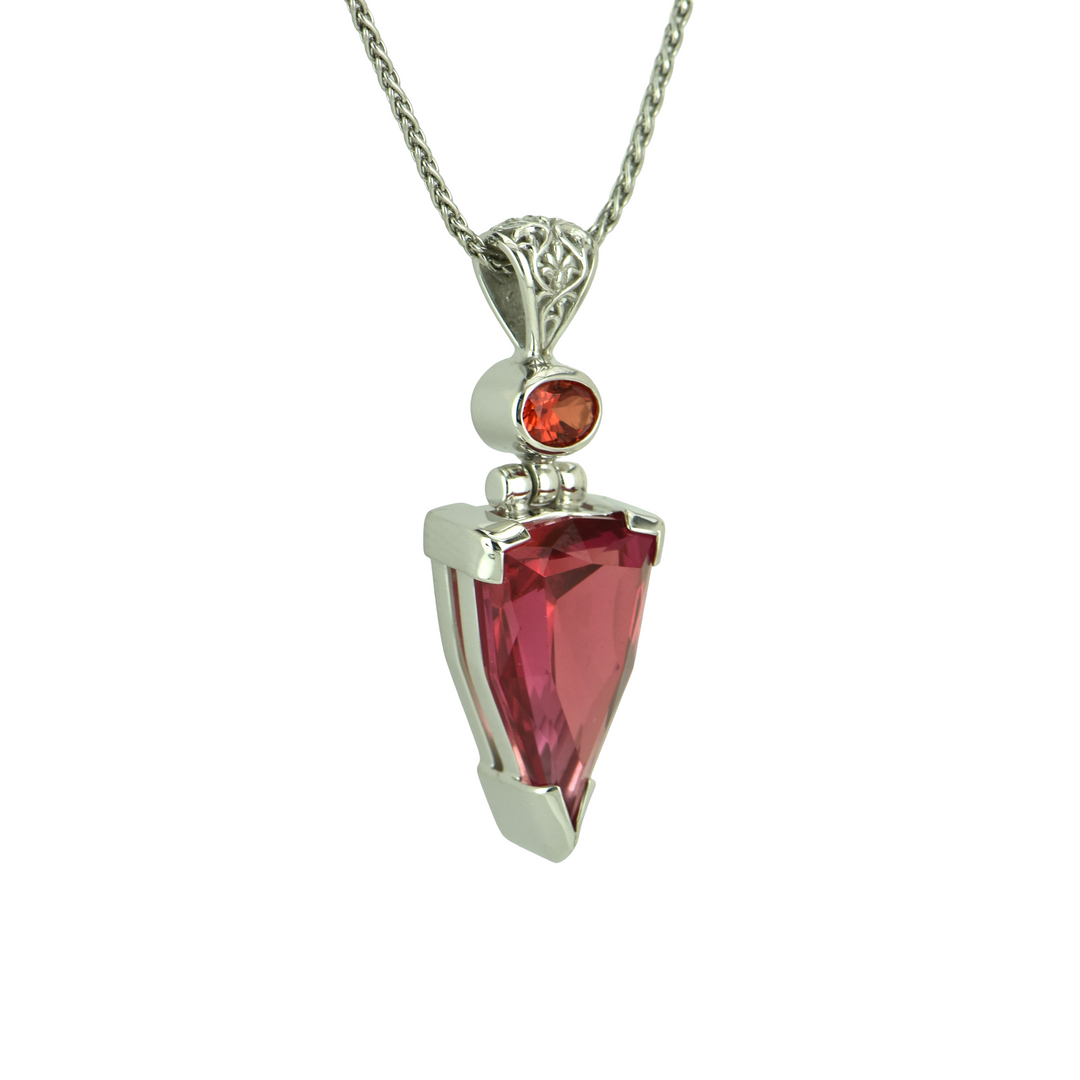 Padparadscha Sapphire Pendant