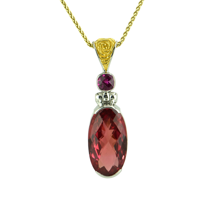 Padparadscha Sapphire Pendant