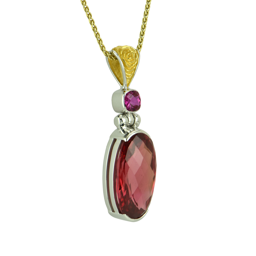 Padparadscha Sapphire Pendant