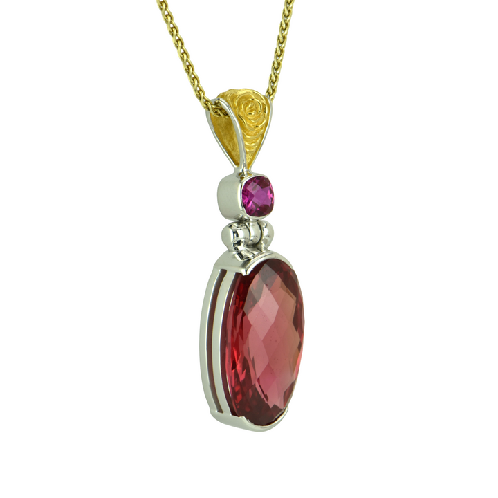 Padparadscha Sapphire Pendant