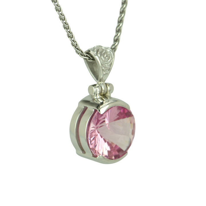 Imperial Pink Sapphire Pendant