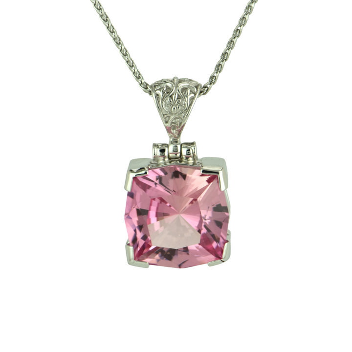 Imperial Pink Sapphire Pendant