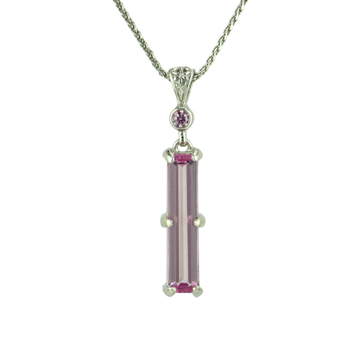 Pink Biron Emerald Pendant