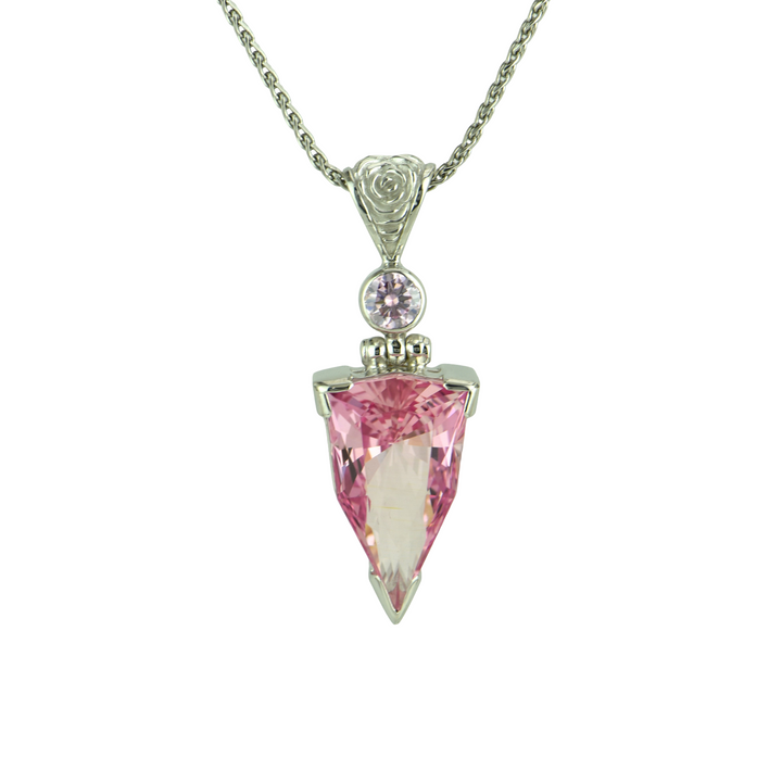 Imperial Pink Sapphire Pendant