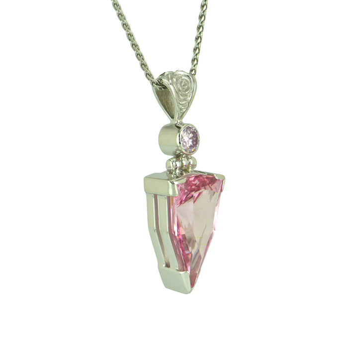 Imperial Pink Sapphire Pendant