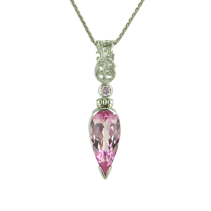 Imperial Pink Sapphire Pendant