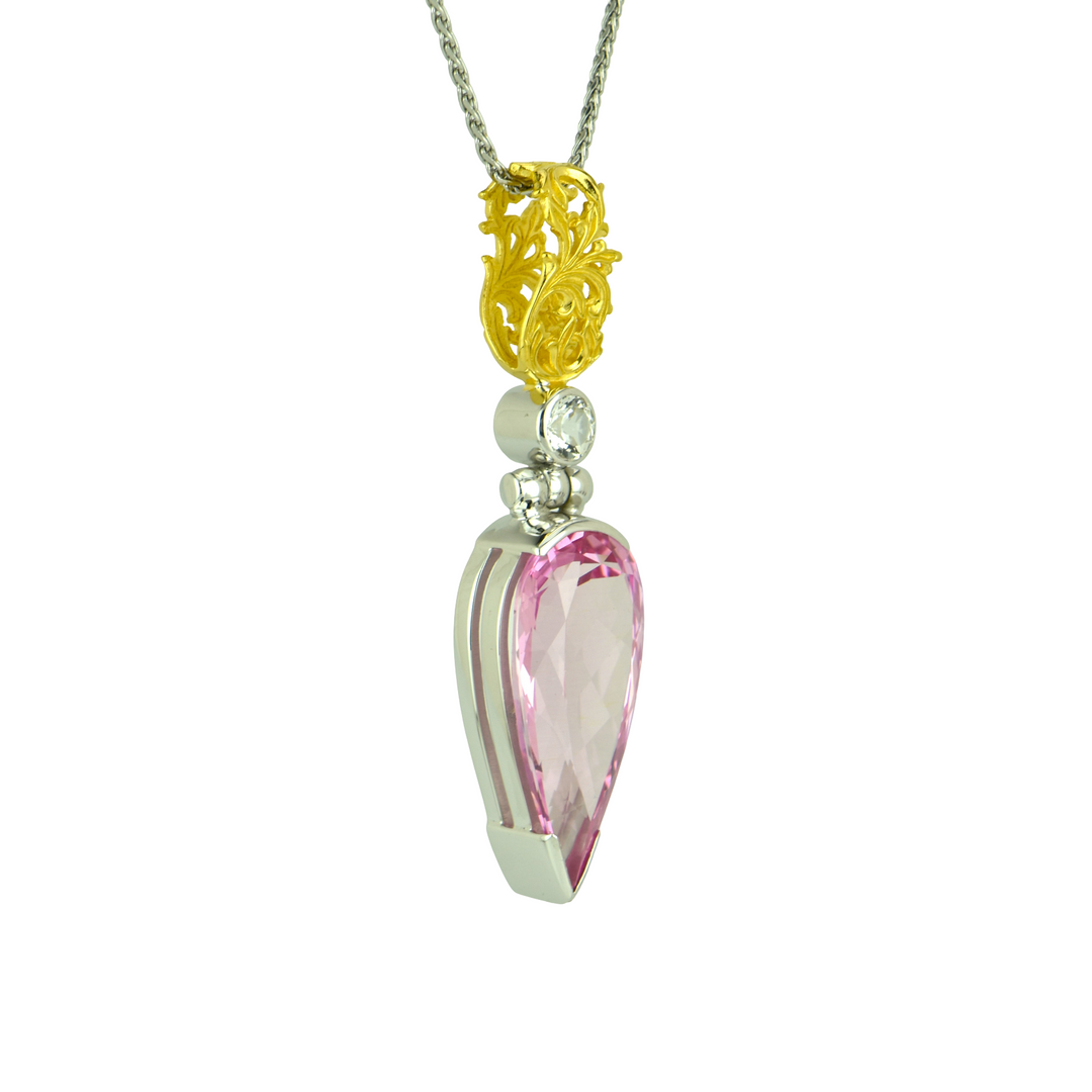 Imperial Pink Sapphire Pendant