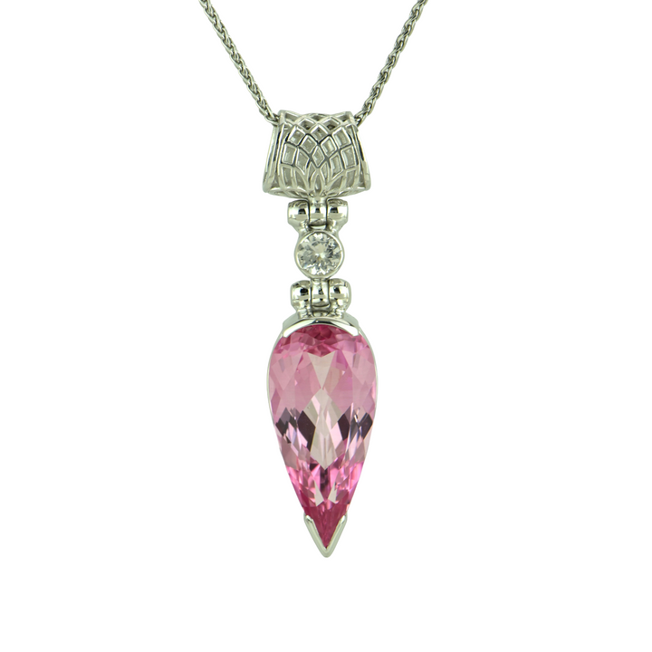 Imperial Pink Sapphire Pendant