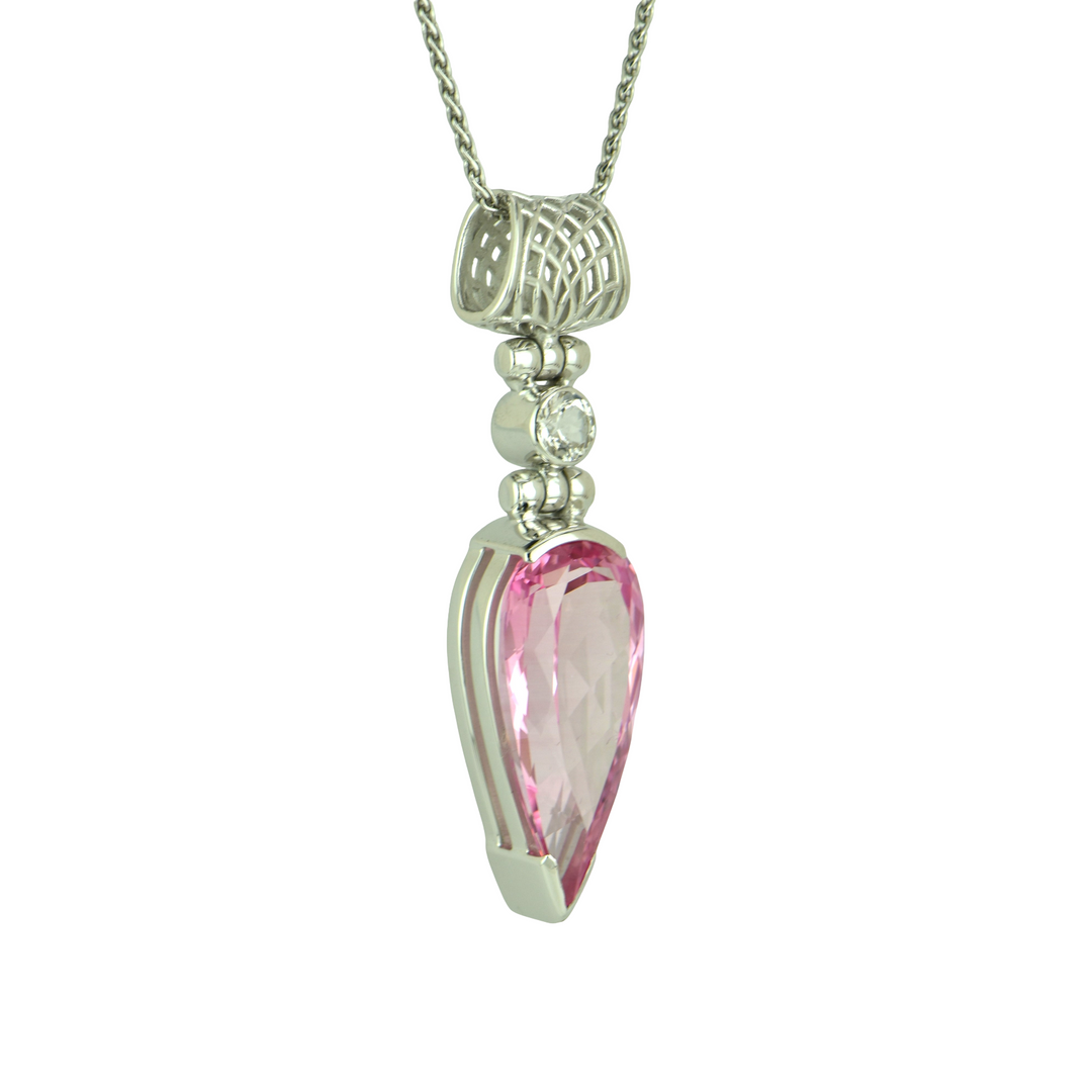 Imperial Pink Sapphire Pendant