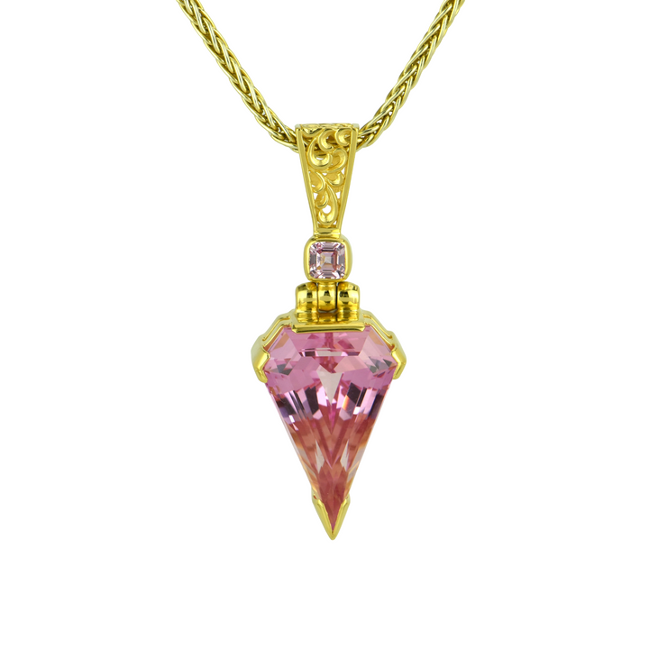 Imperial Pink Sapphire Pendant