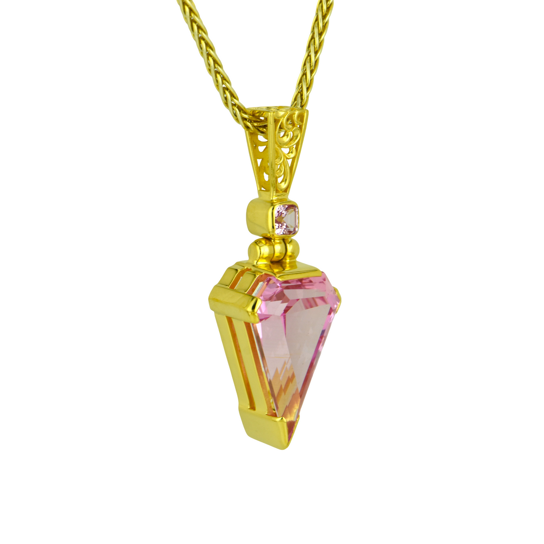 Imperial Pink Sapphire Pendant