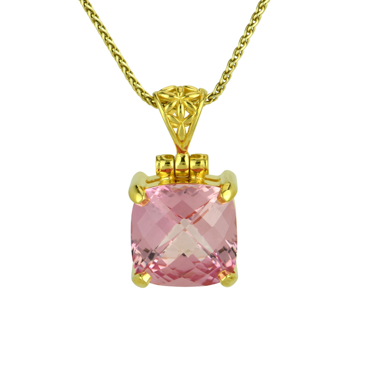Imperial Pink Sapphire Pendant