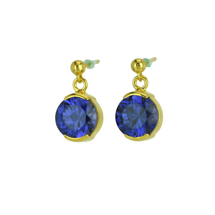 Zao Gongen YAG Tanzanite Earrings