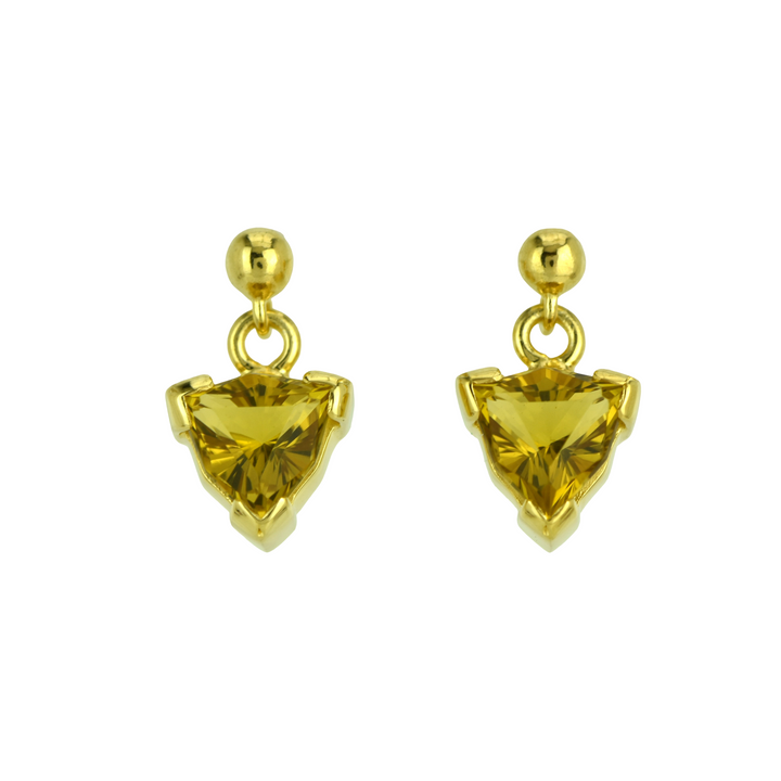 Golden Obsidian Earrings