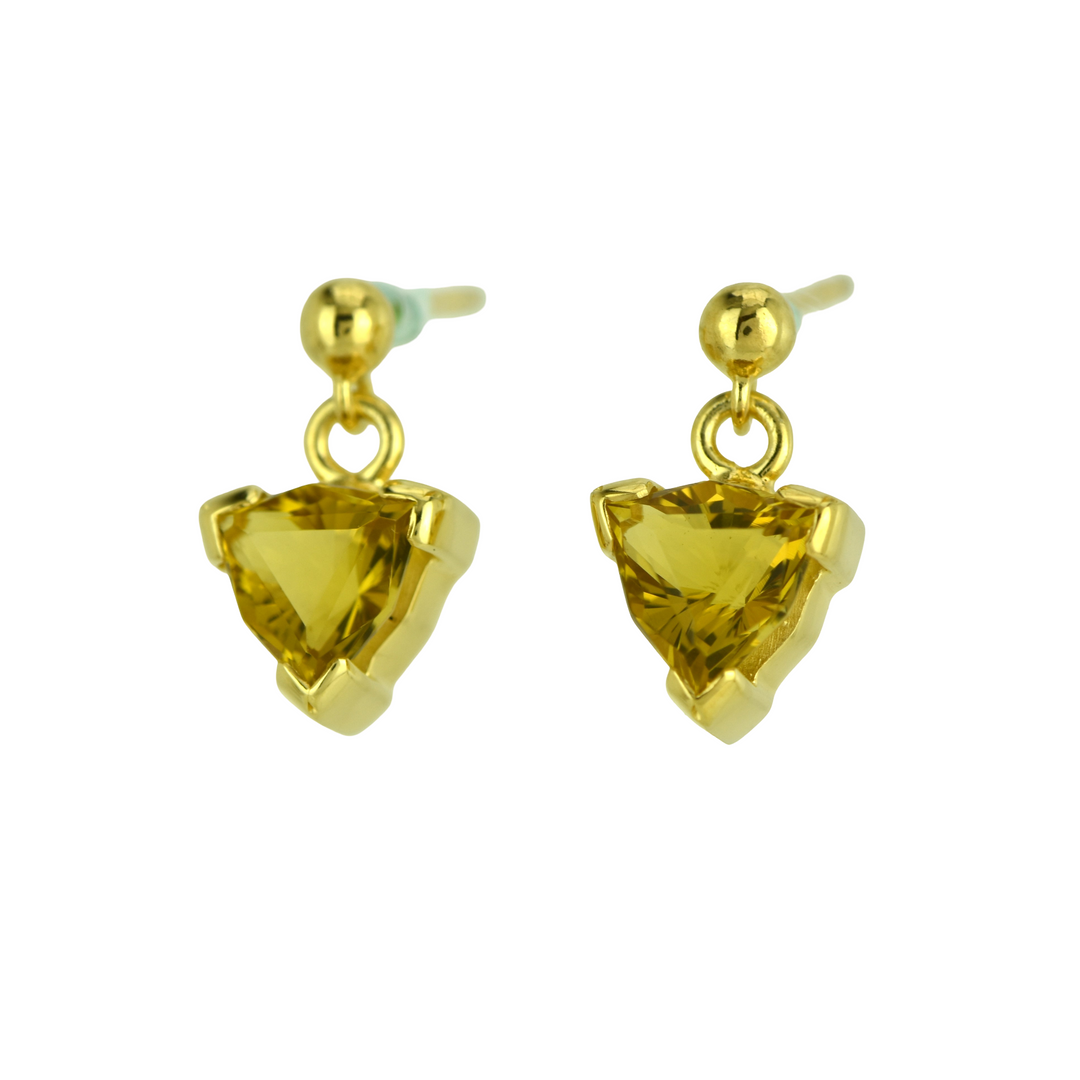 Golden Obsidian Earrings
