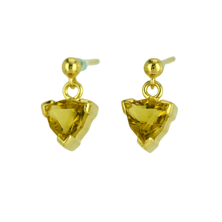 Golden Obsidian Earrings