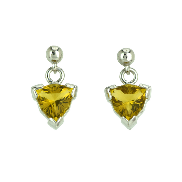 Golden Obsidian Earrings