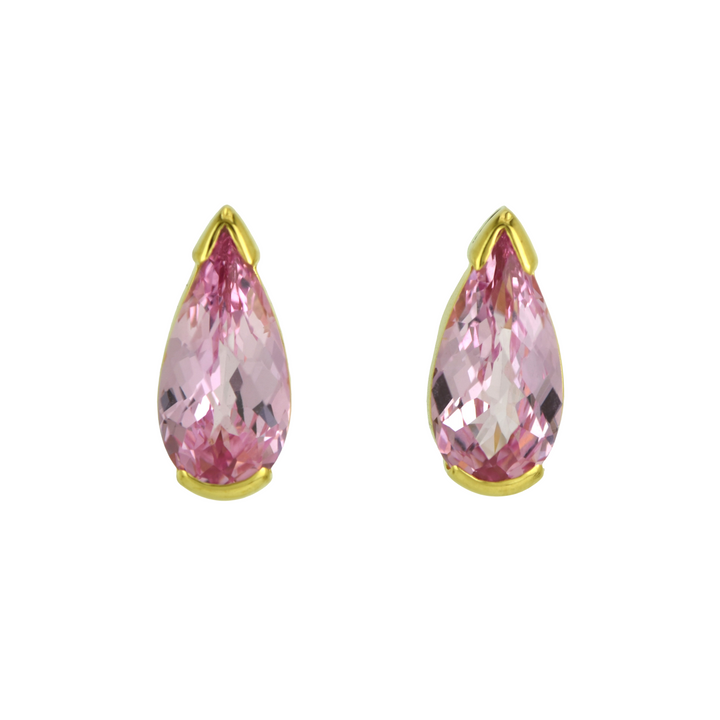 Imperial Pink Sapphire Earrings