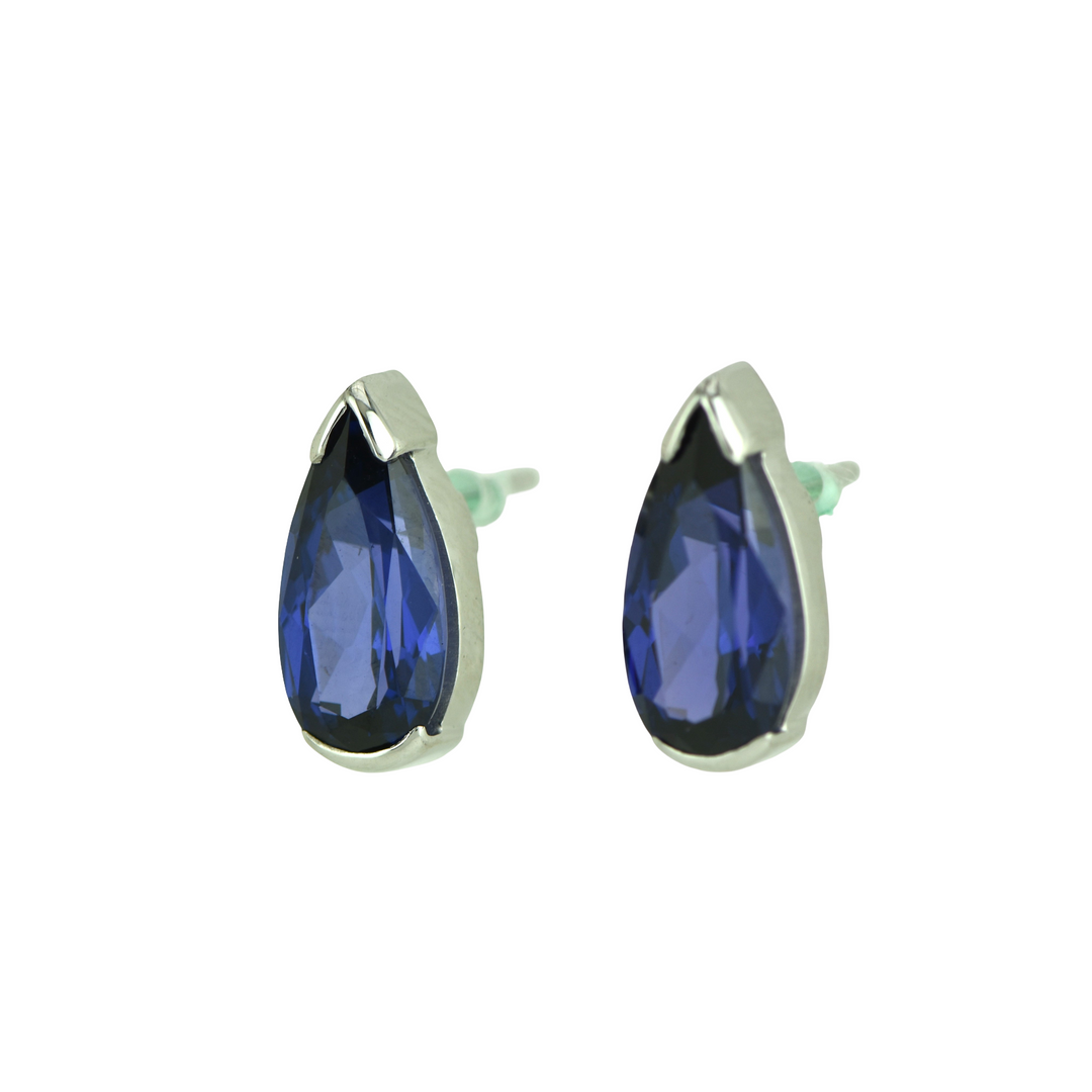 Zao Gongen YAG Tanzanite Earrings