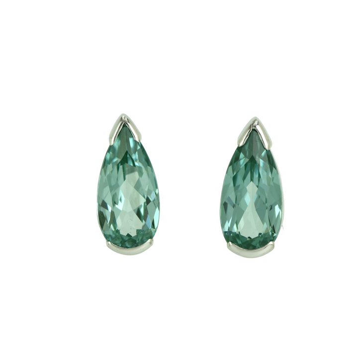 Paraiba Effect Spinel Earrings