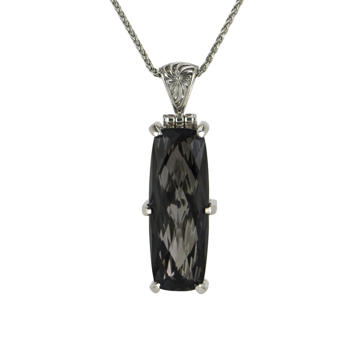 Midnight Mystic Quartz Pendant