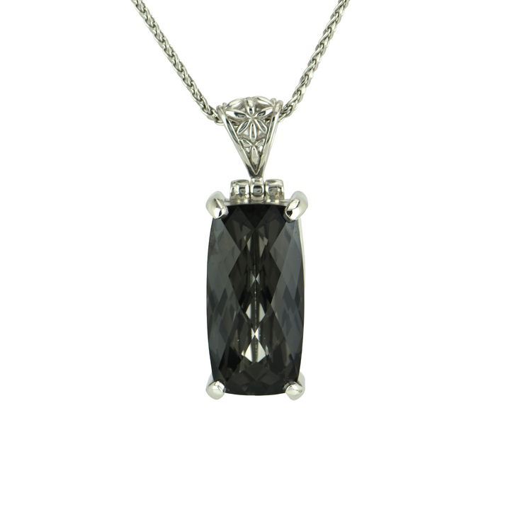 Midnight Mystic Quartz Pendant
