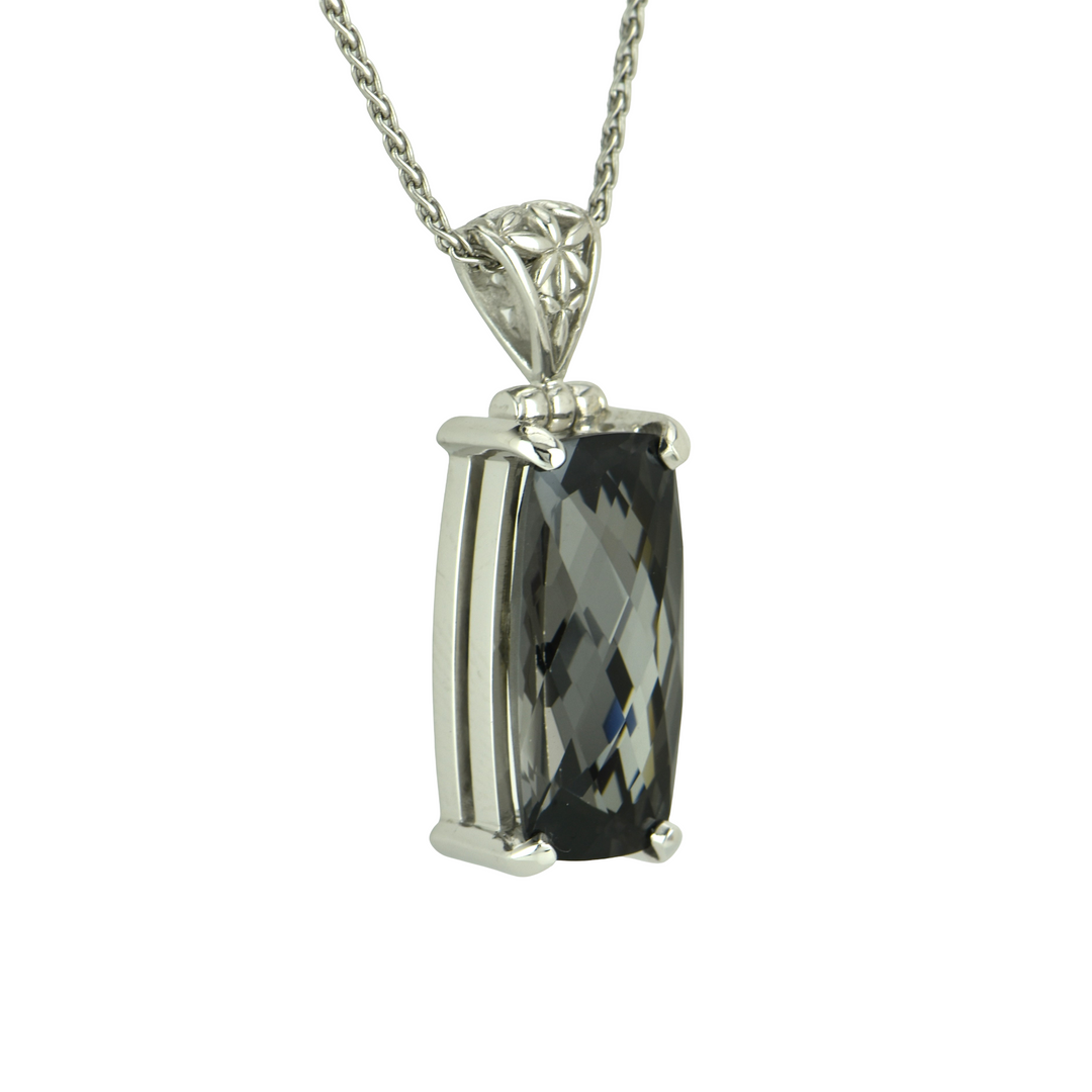 Midnight Mystic Quartz Pendant