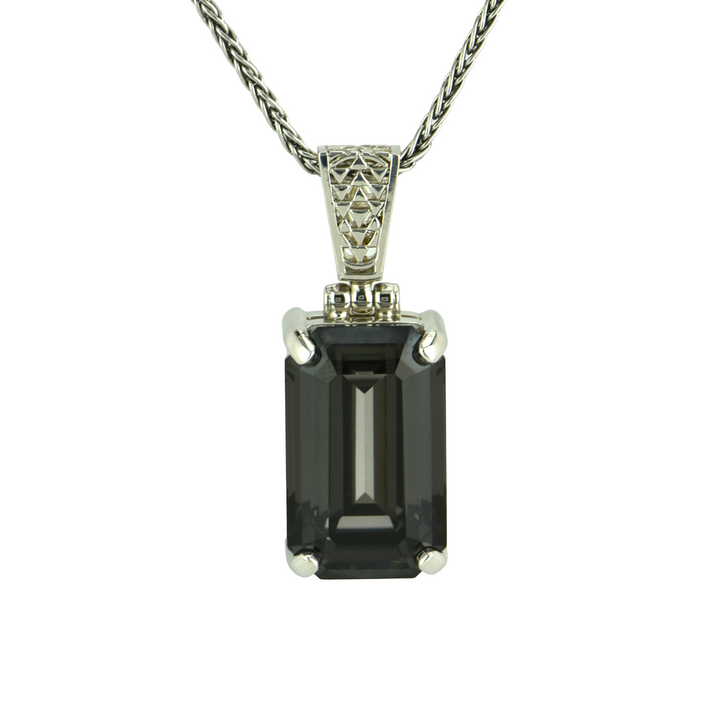 Midnight Mystic Quartz Pendant