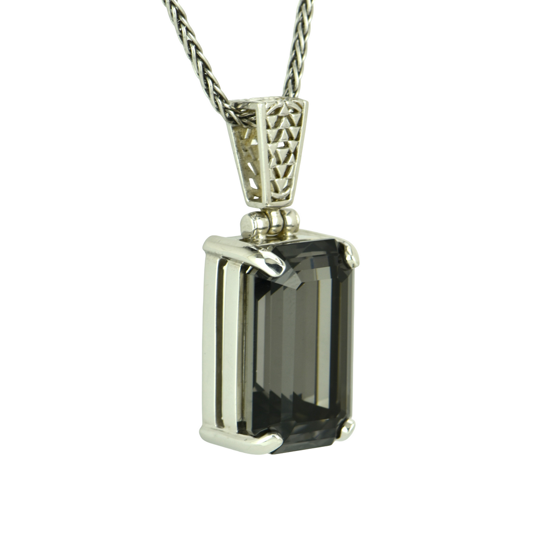 Midnight Mystic Quartz Pendant