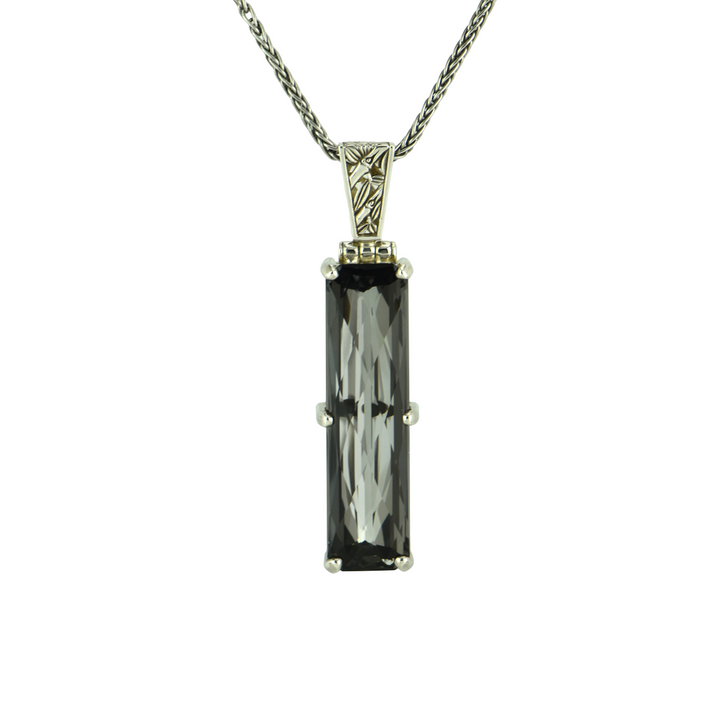 Midnight Mystic Quartz Pendant