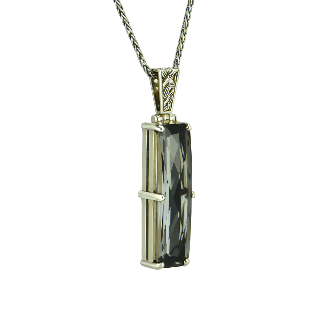Midnight Mystic Quartz Pendant
