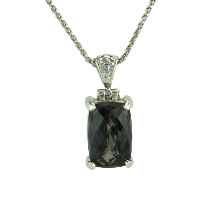 Midnight Mystic Quartz Pendant
