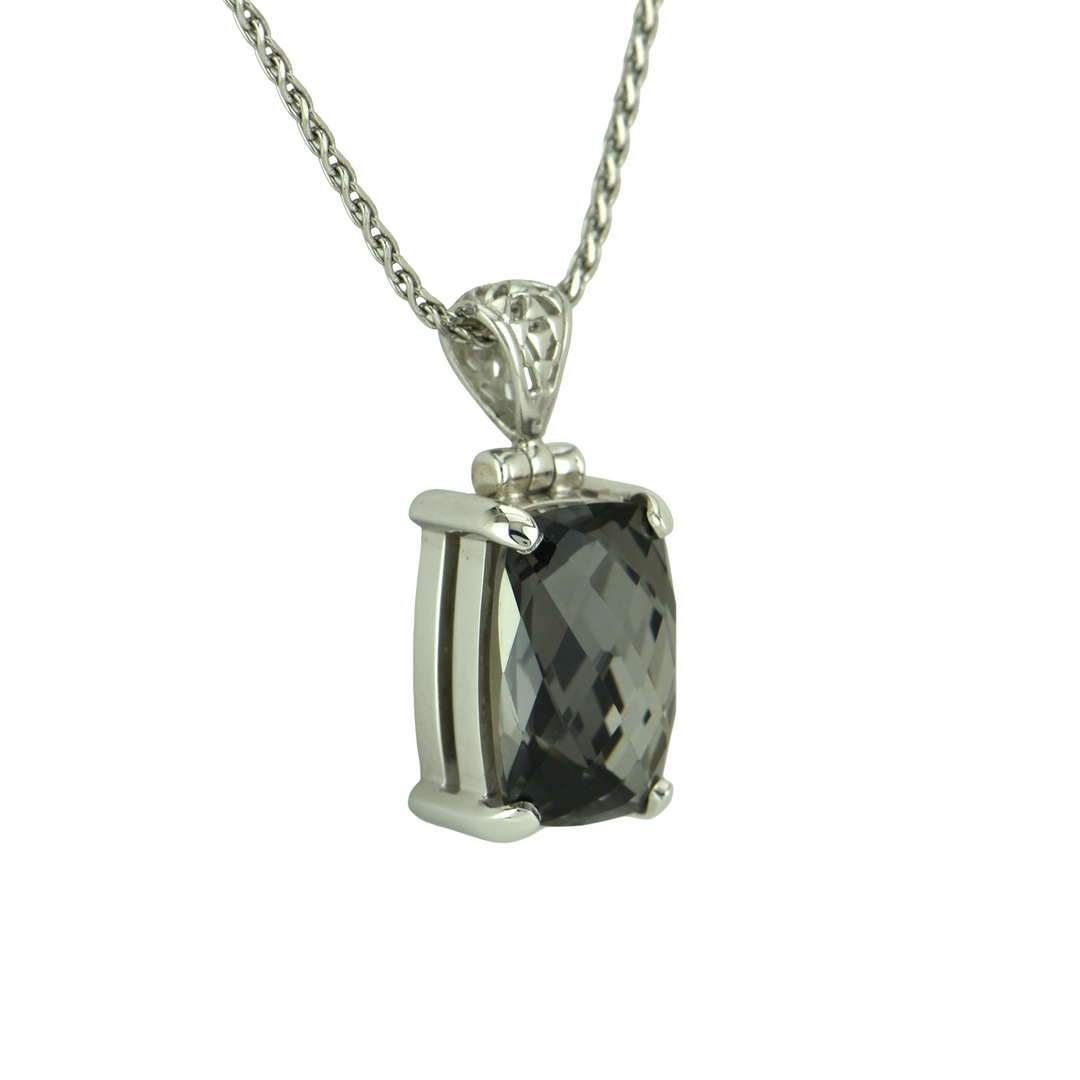 Midnight Mystic Quartz Pendant