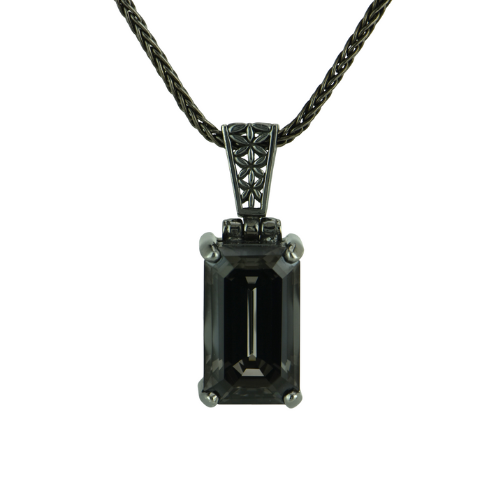 Midnight Mystic Quartz Pendant