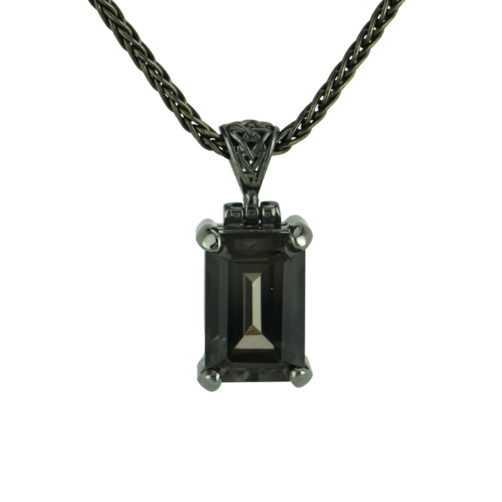 Midnight Mystic Quartz Pendant