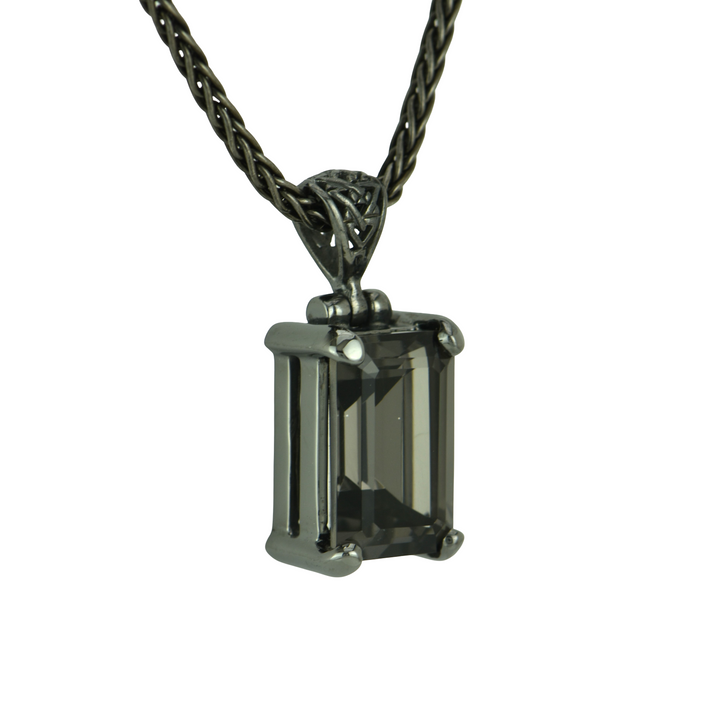 Midnight Mystic Quartz Pendant
