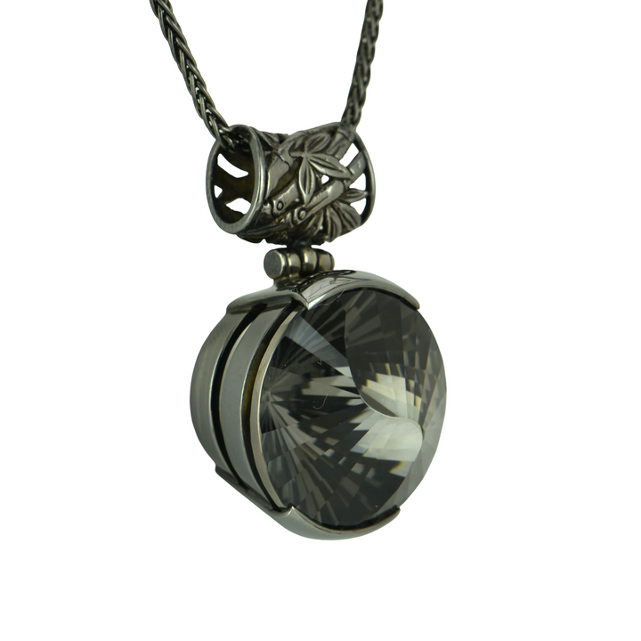 Midnight Mystic Quartz Pendant