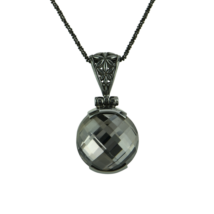 Midnight Mystic Quartz Pendant