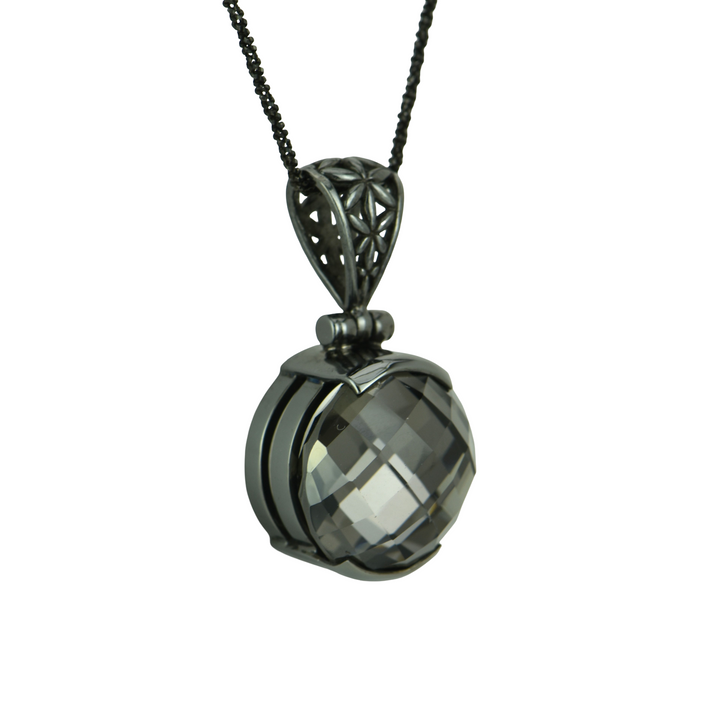 Midnight Mystic Quartz Pendant