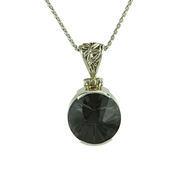 Midnight Mystic Quartz Pendant
