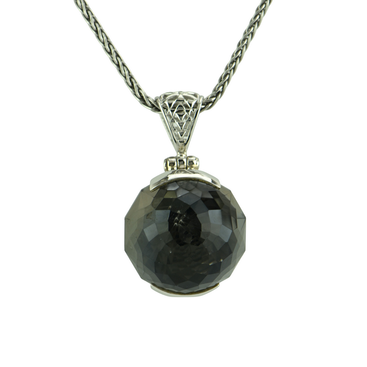 Midnight Mystic Quartz Pendant