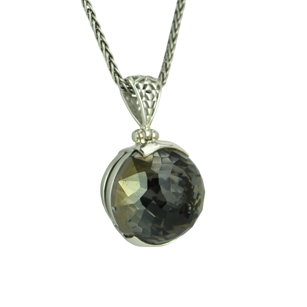 Midnight Mystic Quartz Pendant