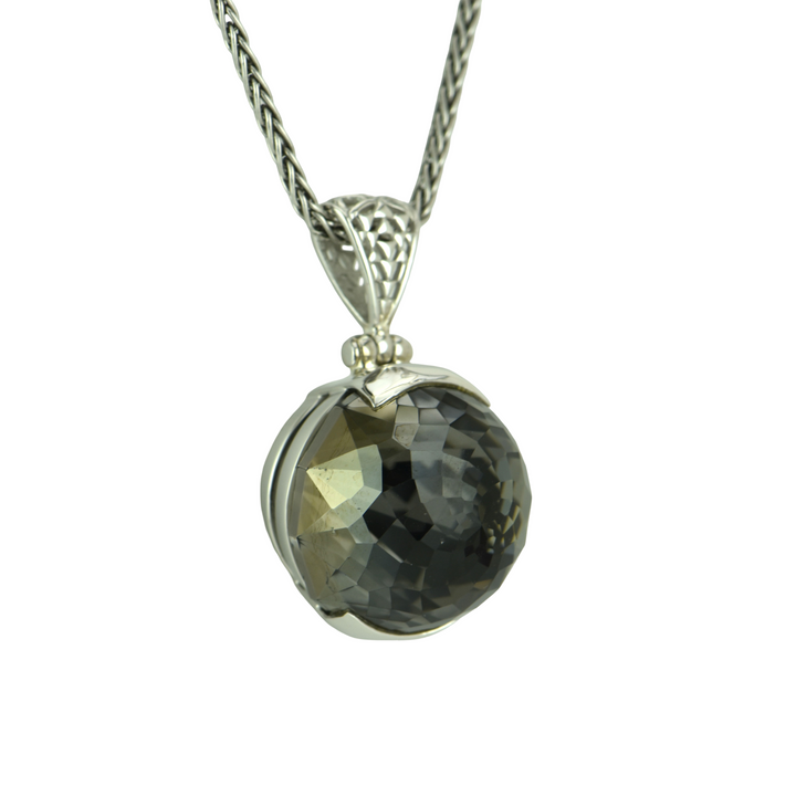 Midnight Mystic Quartz Pendant