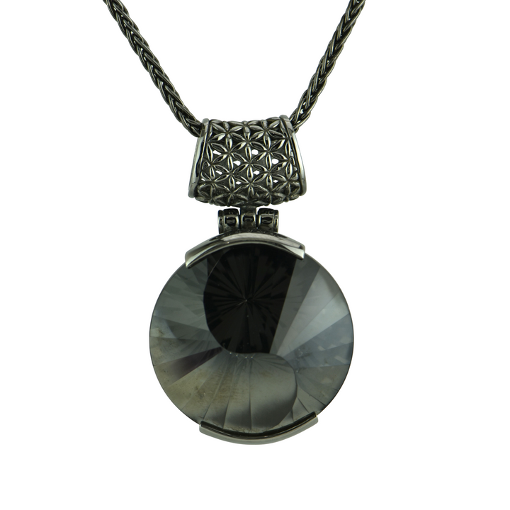 Midnight Mystic Quartz Pendant