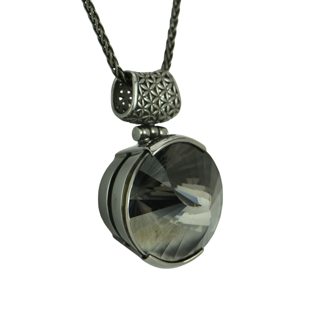 Midnight Mystic Quartz Pendant