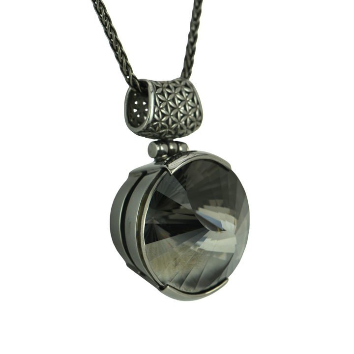 Midnight Mystic Quartz Pendant