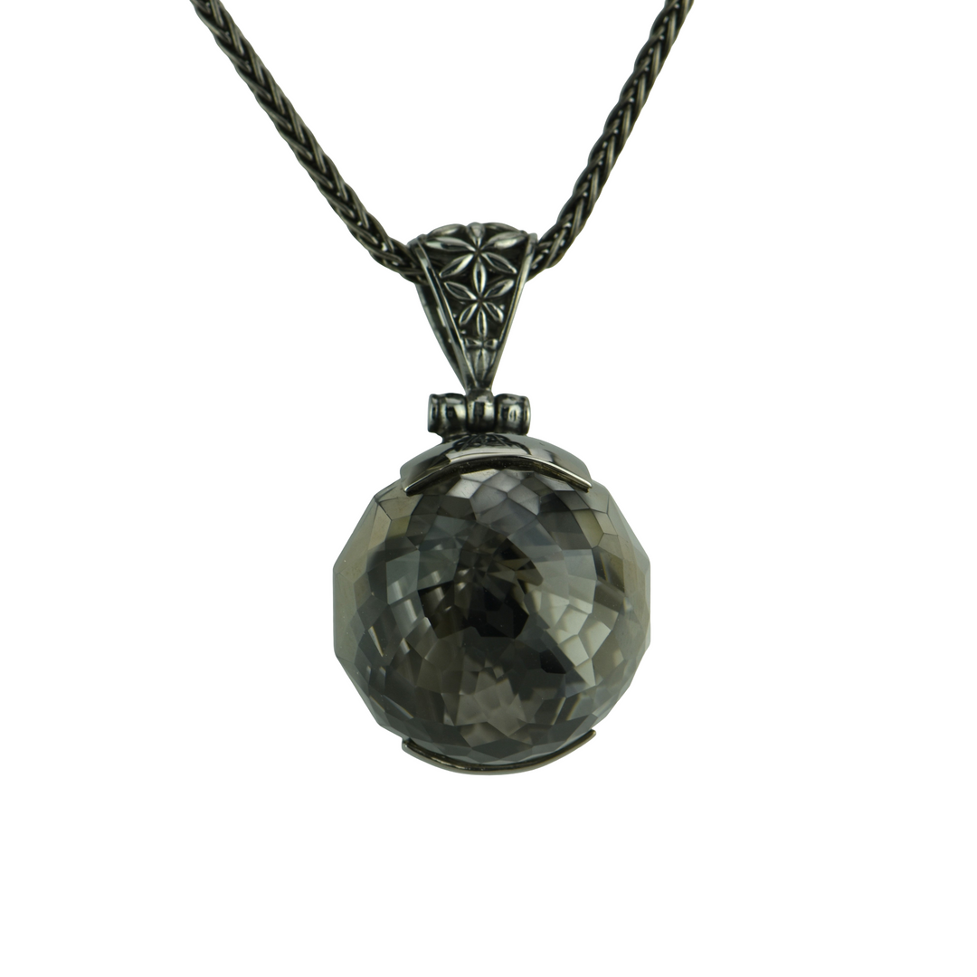 Midnight Mystic Quartz Pendant