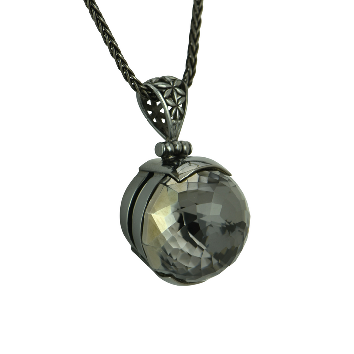 Midnight Mystic Quartz Pendant