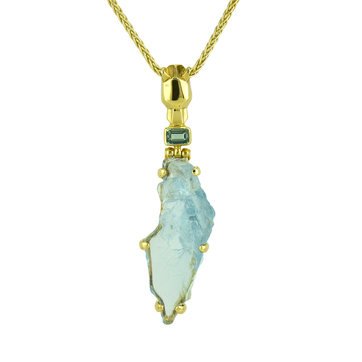 Blue Beryl Pendant