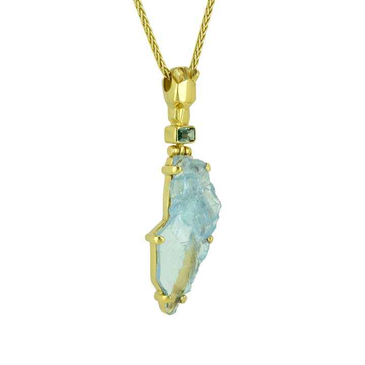 Blue Beryl Pendant